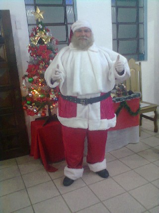 Foto 1 - Papai Noel fantasia personagem animacao SP ZS