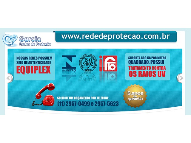 Rede de proteção - telas de proteção